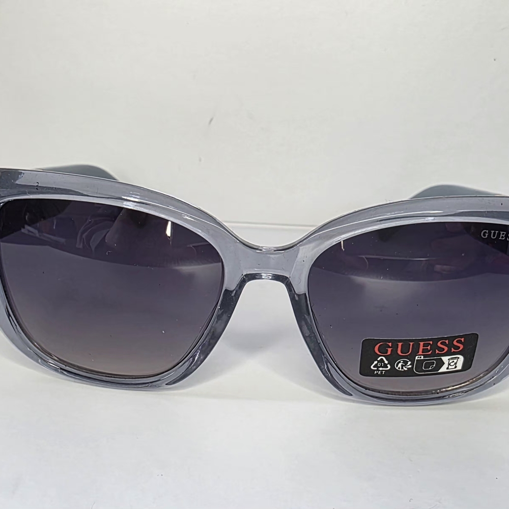 GUESS Translucent Gray Women's Sunglasses - Picture 2 of 5